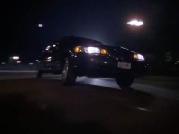 1998 Lincoln Town Car Stretched Limousine in Back By Midnight
