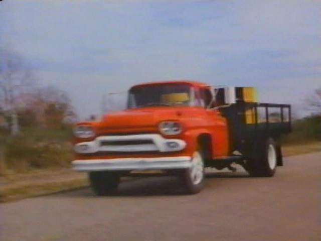 1959 GMC Blue Chip in Black Snow