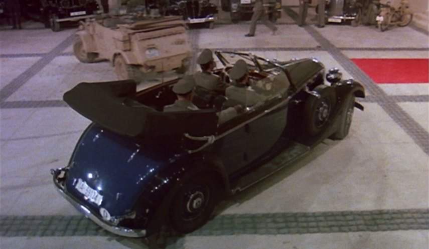 1937 Mercedes-Benz 320 Cabriolet W142 in The Bunker