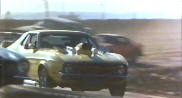 1971 Ford Mustang in Car Crash