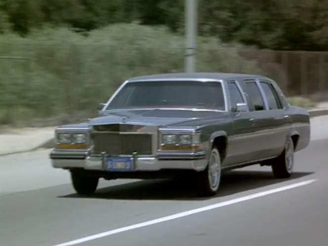 1982 Cadillac Sedan DeVille Stretched Limousine in Sunset Limousine