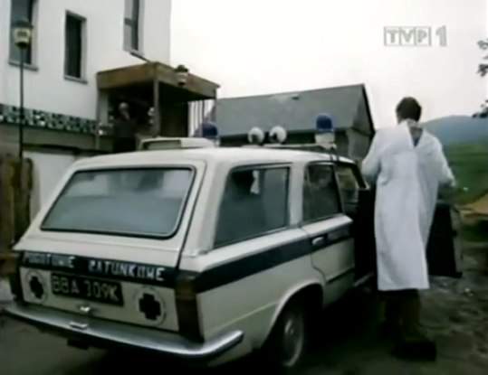 Polski Fiat 125p Sanitarka