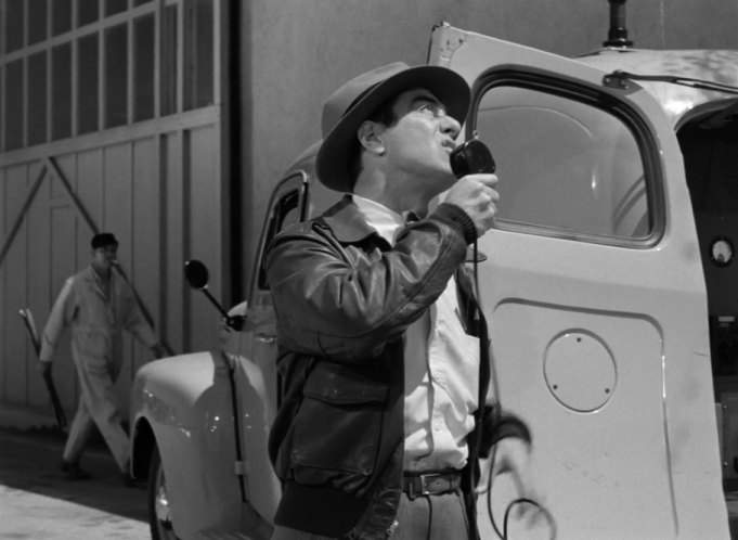 1948 Ford F-1 Panel in Chain Lightning