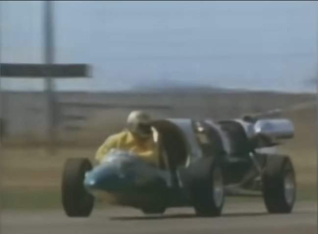 Custom Made Jet Dragster 'Green Mamba'