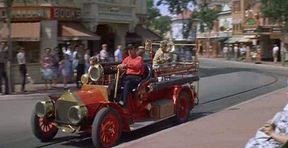 Disney Studios Main Street Fire Engine
