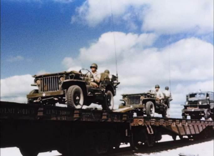 Willys MB 'Jeep' in Invaders from Mars