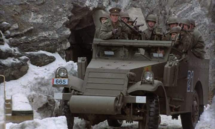 White M3 A1 Scout Car