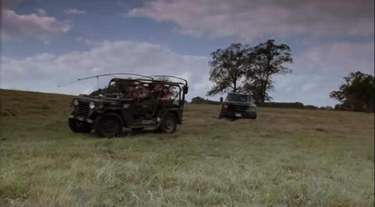 Ford M151 A2 'MUTT' in Fire from Below