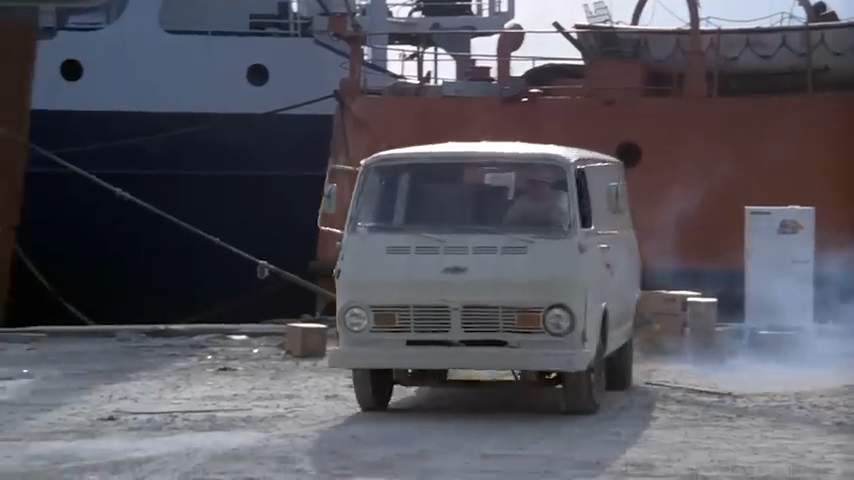 1967 Chevrolet Chevy Van in Hot Stuff