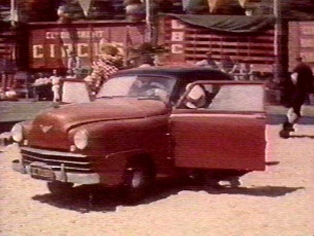 1949 Crosley Convertible Sedan in 3 Ring Circus