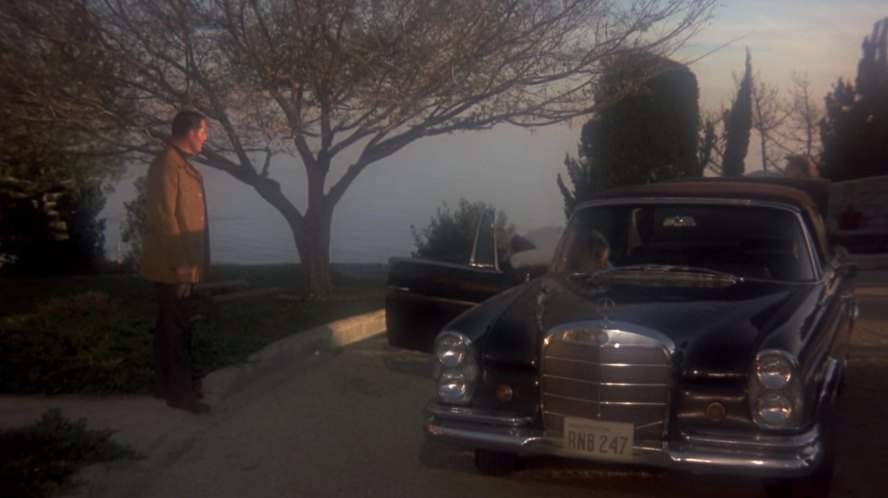 1963 Mercedes-Benz 300 SE Convertible W112 in A Reflection of Fear