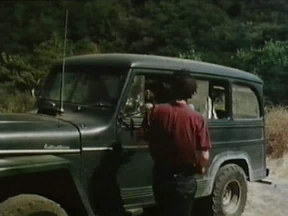 1952 Willys Jeep Station Wagon in Wrong Way