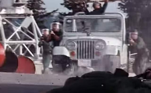 Jeep CJ-6 in Chain of Command
