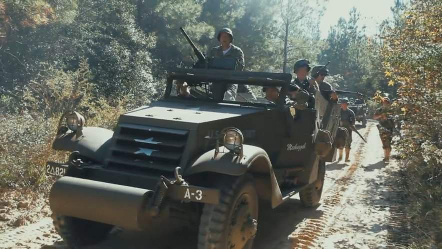 White M3 Scout Car