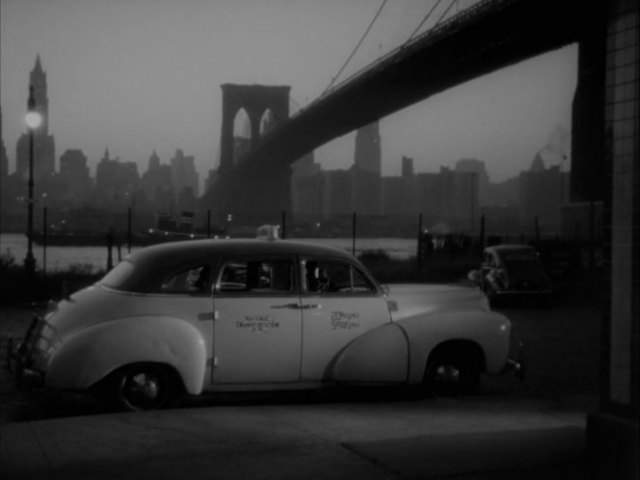 1948 Checker Taxicab in Guilty Bystander
