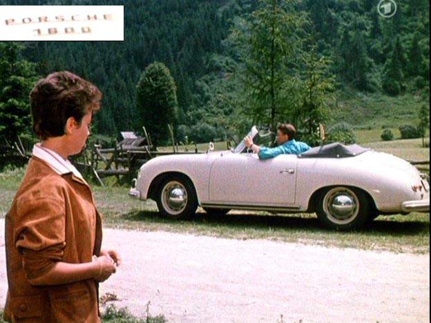 1956 Porsche 356 A Cabriolet in Immer die Radfahrer