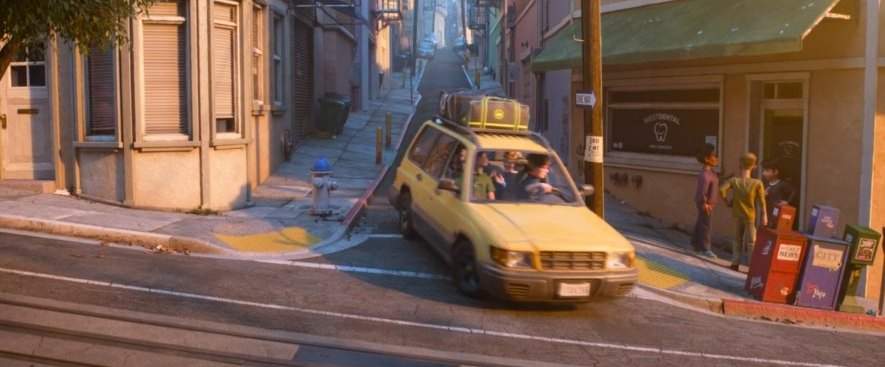 Subaru Forester (2001) in Inside