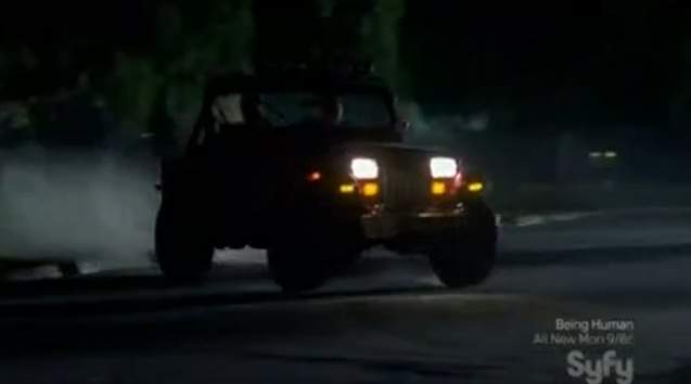 Jeep Wrangler in Mega Python vs. Gatoroid