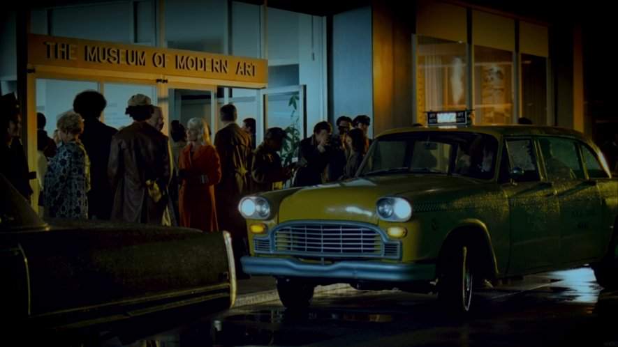 1970 Checker Taxicab in Cinema Verite