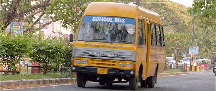 Swaraj Mazda T3500 in School Bus