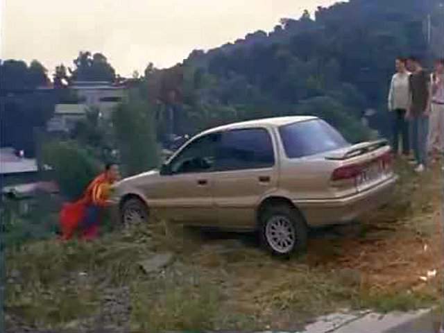 1991 Mitsubishi Lancer in Captain Barbell