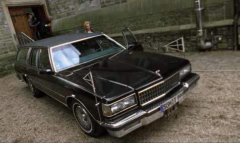 1987 Chevrolet Caprice Funeral Coach in Crazy Race