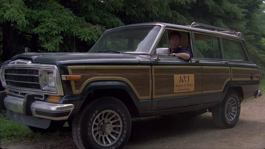 1988 Jeep Grand Wagoneer in Fire Serpent