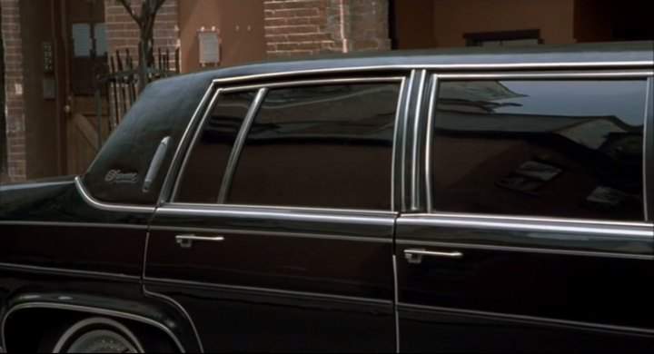 1987 Cadillac Brougham Stretched Limousine in Chinese Coffee