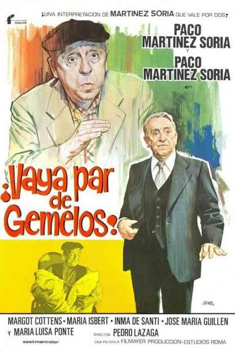¡Vaya par de gemelos! (1978) movie poster