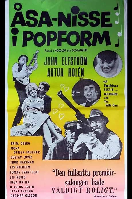 Åsa-Nisse i popform (1964) movie poster