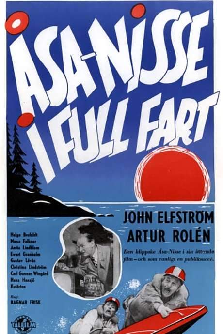 Åsa-Nisse i full fart (1957) movie poster
