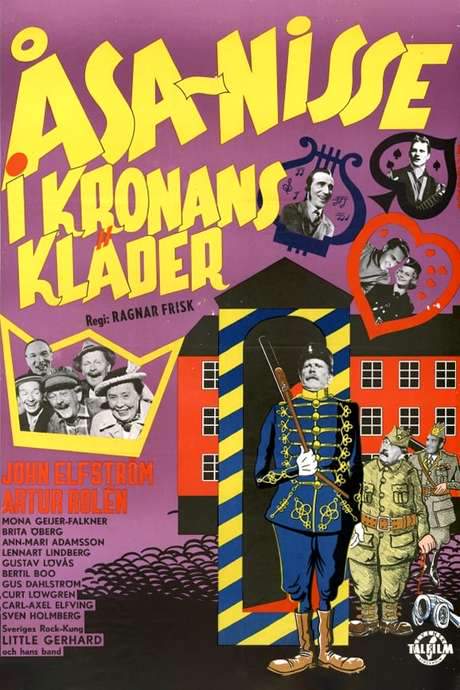 Åsa-Nisse i kronans kläder (1958) movie poster