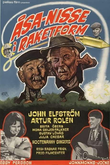 Åsa-Nisse in Rocket Form (1966) movie poster