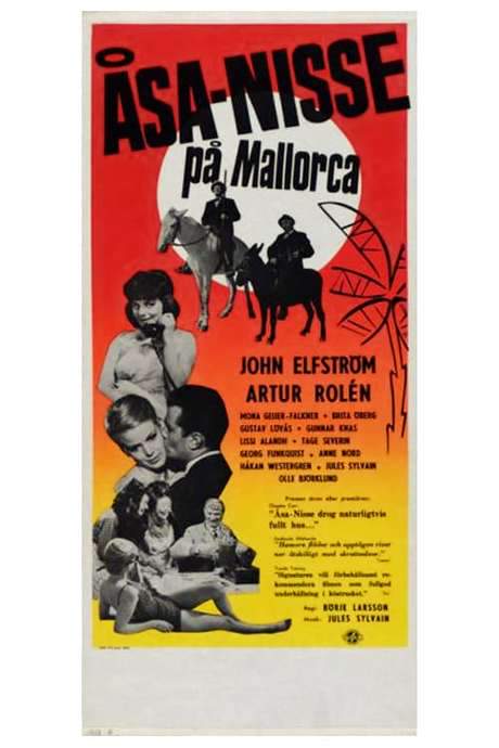 Åsa-Nisse på Mallorca (1962) movie poster