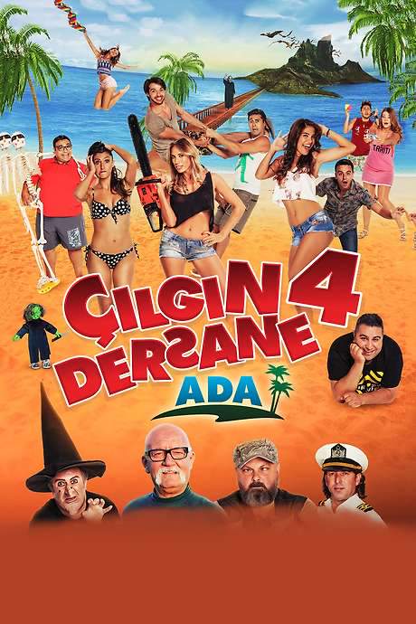 Çılgın Dersane 4: Ada (2015) movie poster