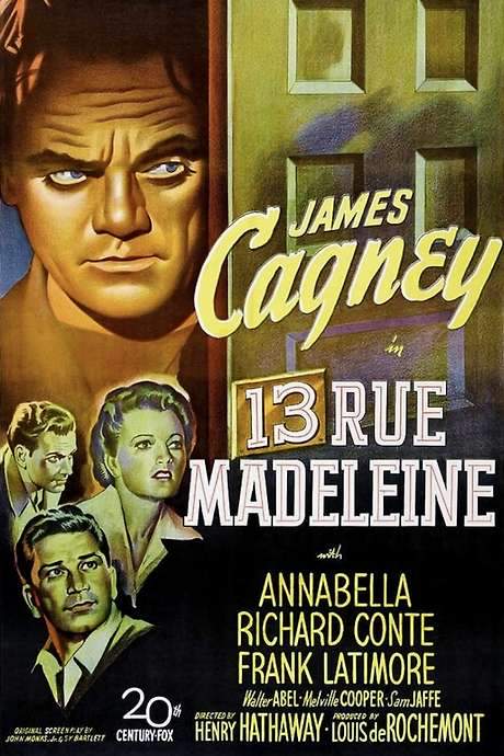 13 Rue Madeleine (1947) movie poster
