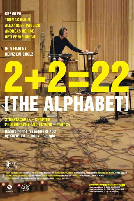 2 + 2 = 22 [The Alphabet] (2017) movie poster