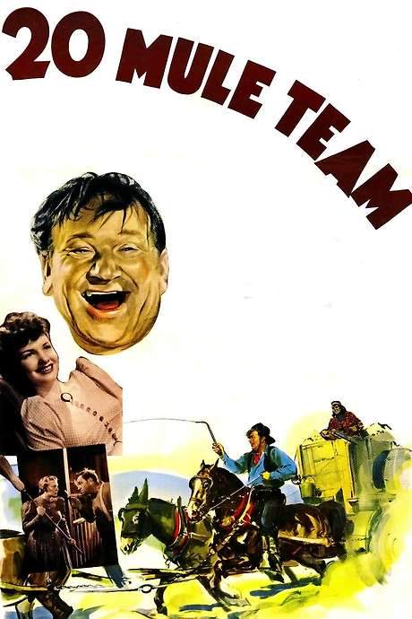 20 Mule Team (1940) movie poster