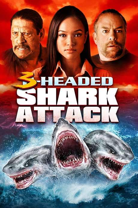 3-Headed Shark Attack (2015) movie poster