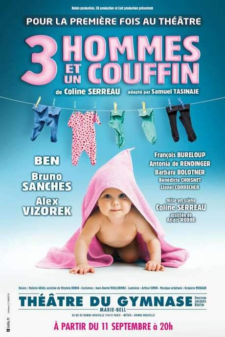 3 hommes et un couffin (2018) movie poster