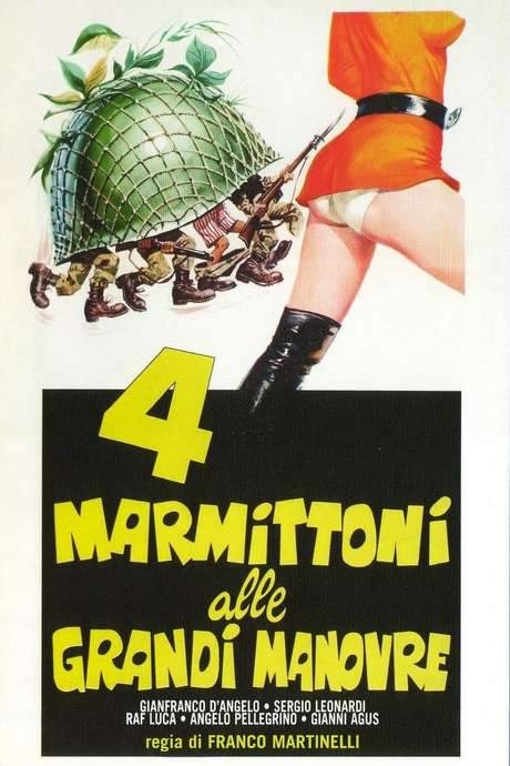 4 Crazy Draftees at the Army (1974) movie poster
