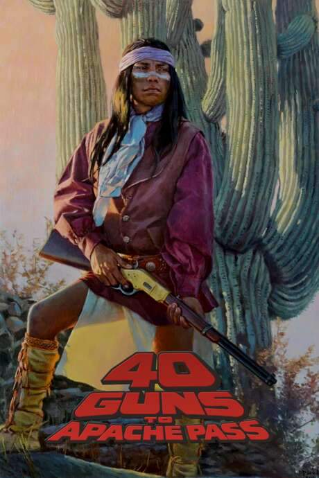 40 Guns to Apache Pass (1967) movie poster
