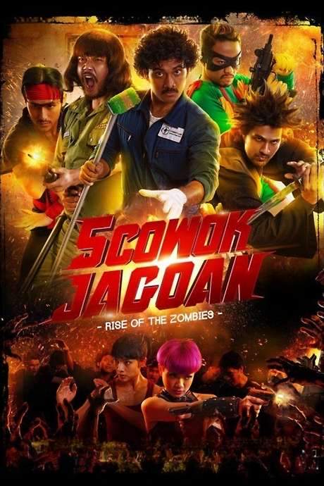 5 Cowok Jagoan: Rise of the Zombies (2017) movie poster