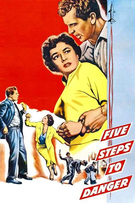5 Steps to Danger (1956) movie poster
