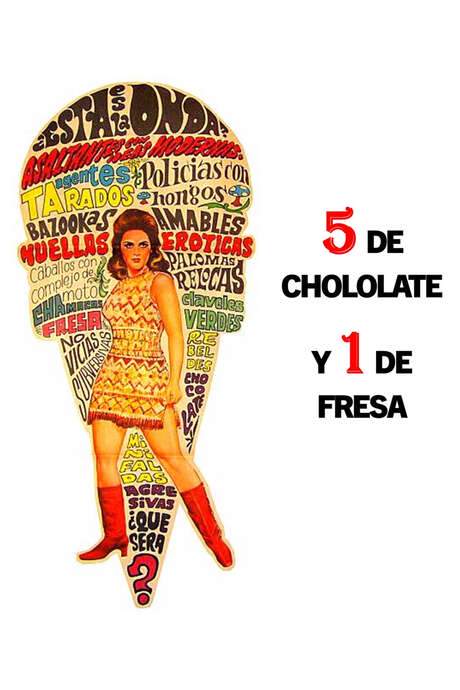 5 of Chocolate and 1 of Strawberry (1968) movie poster