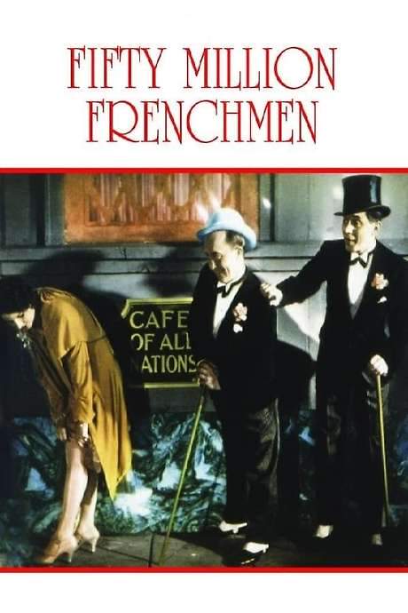 50 Million Frenchmen (1931) movie poster