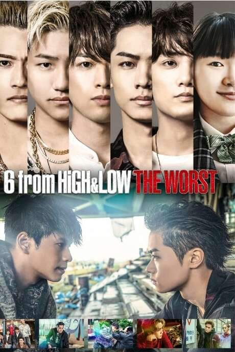 6 from HiGH&LOW THE WORST (2020) movie poster