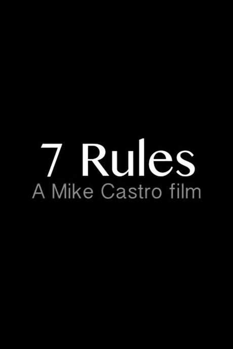 7 Rules (2016) movie poster