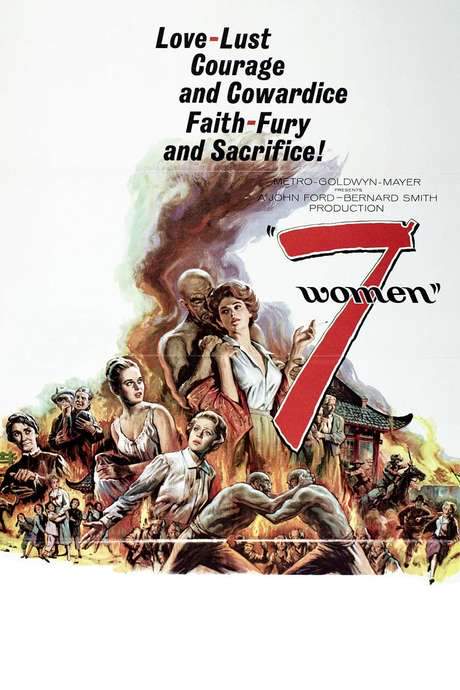7 Women (1965) movie poster