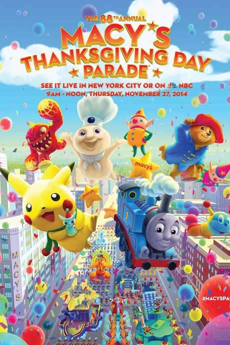 88th Annual Macy’s Thanksgiving Day Parade (2014) movie poster